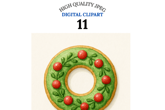 Christmas Cookies Clipart Set: A Designer’s Review for Illustrations