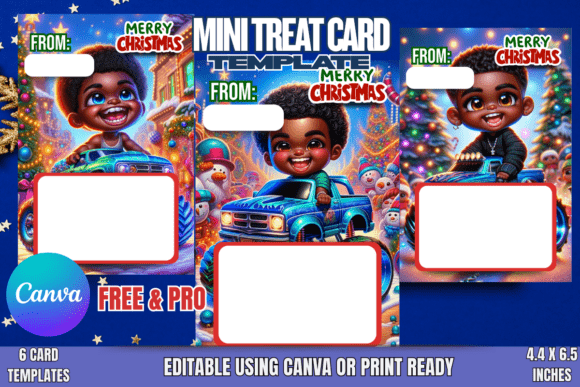 Christmas Monster Truck Treat Cards Review