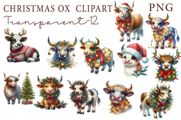 Christmas Ox Clipart Embroidery Review