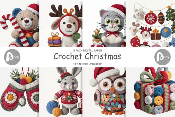 Digital Paper Crochet Christmas: A Designer’s Real-World Review