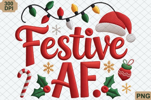 Festive AF, Christmas PNG: A Practical Review for Digital Sellers
