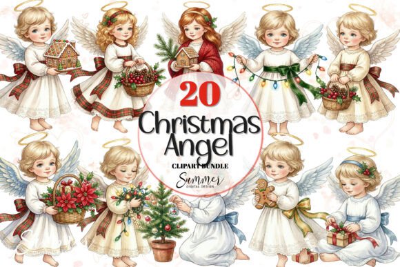 Festive Christmas Vintage Angel Embroidery Review