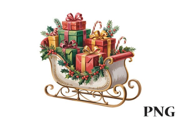 Festive Santa Friends Christmas Artwork: A Seller’s Review of This Illustrations Asset
