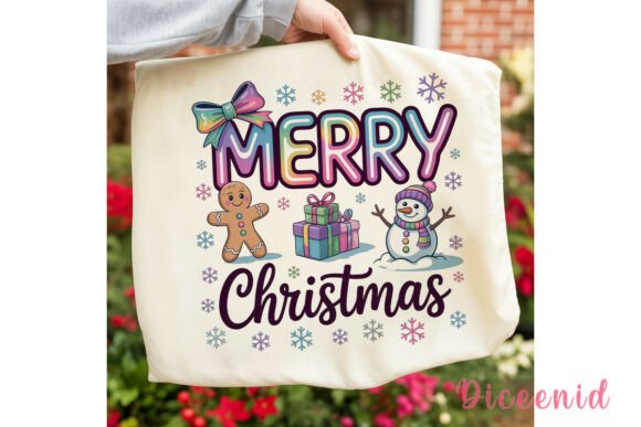 Merry Christmas Glitter PNG Clipart