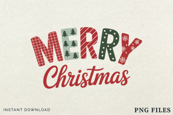 Merry Christmas PNG, Varsity Christmas: A Designer’s Review for Modern Illustrations