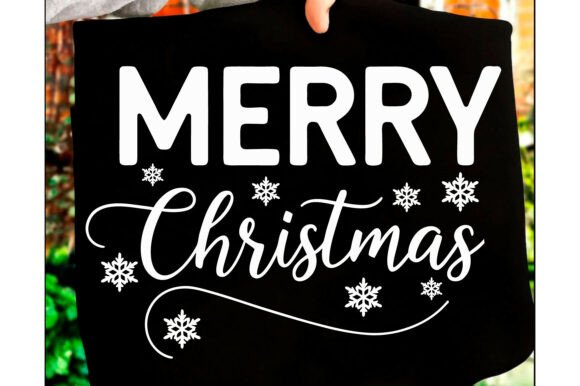 Merry Christmas SVG PNG, Christmas Illustrations