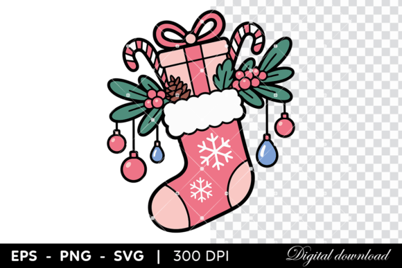 Pink Christmas Stocking with Candy Canes: A Review for Bloggers and Publishers