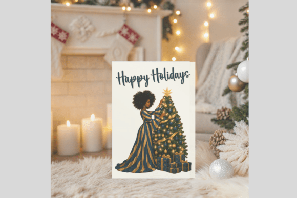 Printable Christmas Card Cover Illustrations Review