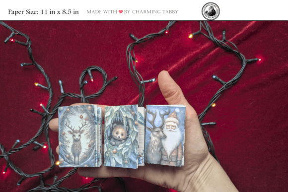 Whimsical Christmas Mini Books Embroidery Review