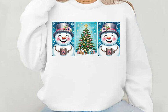 Winter Png, Christmas Snowman Png Review for Handmade Creators
